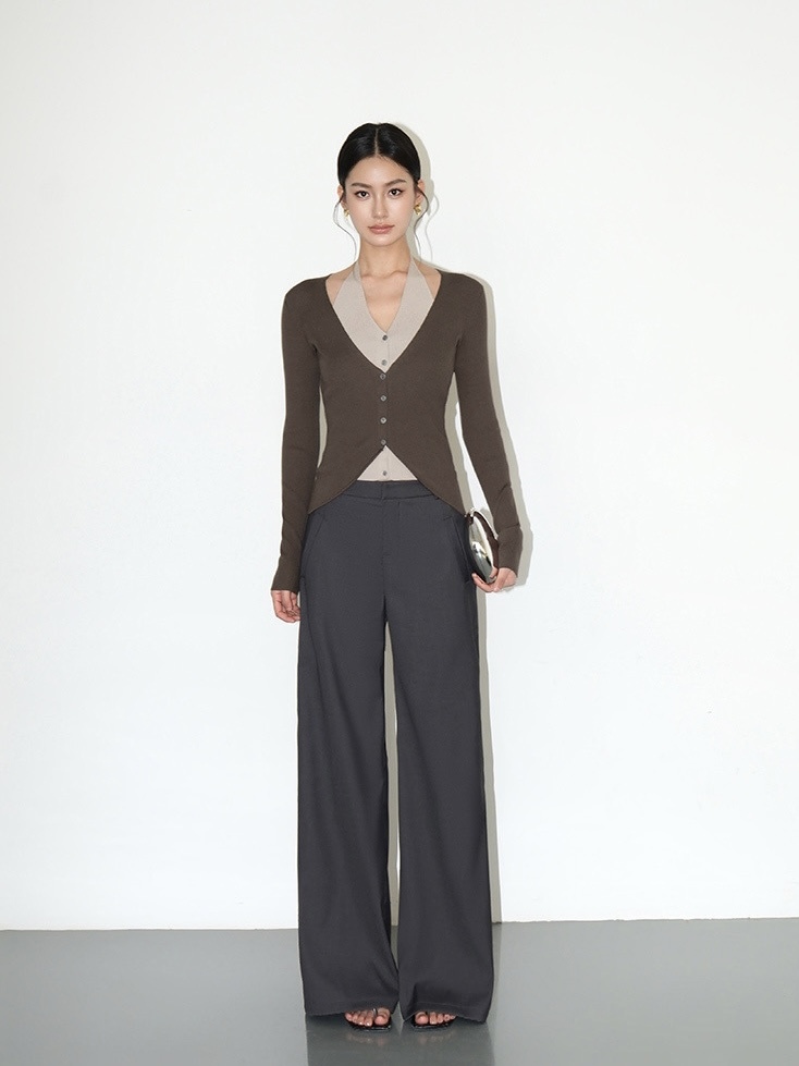 Joziah Straight Cut Pants-The Black Bow-