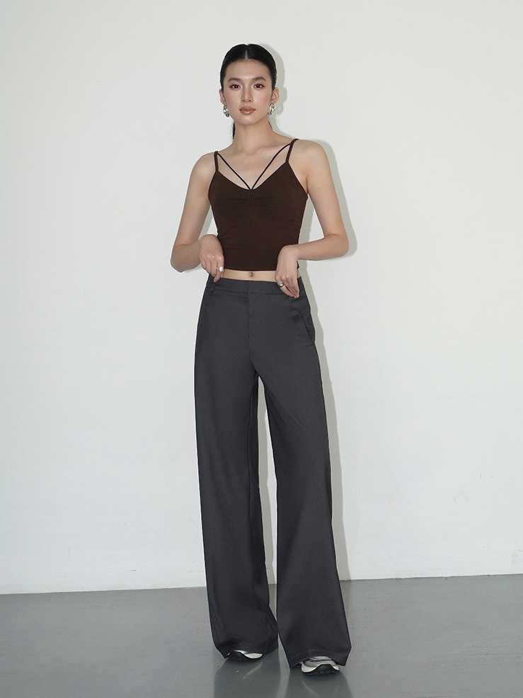 Joziah Straight Cut Pants-The Black Bow-