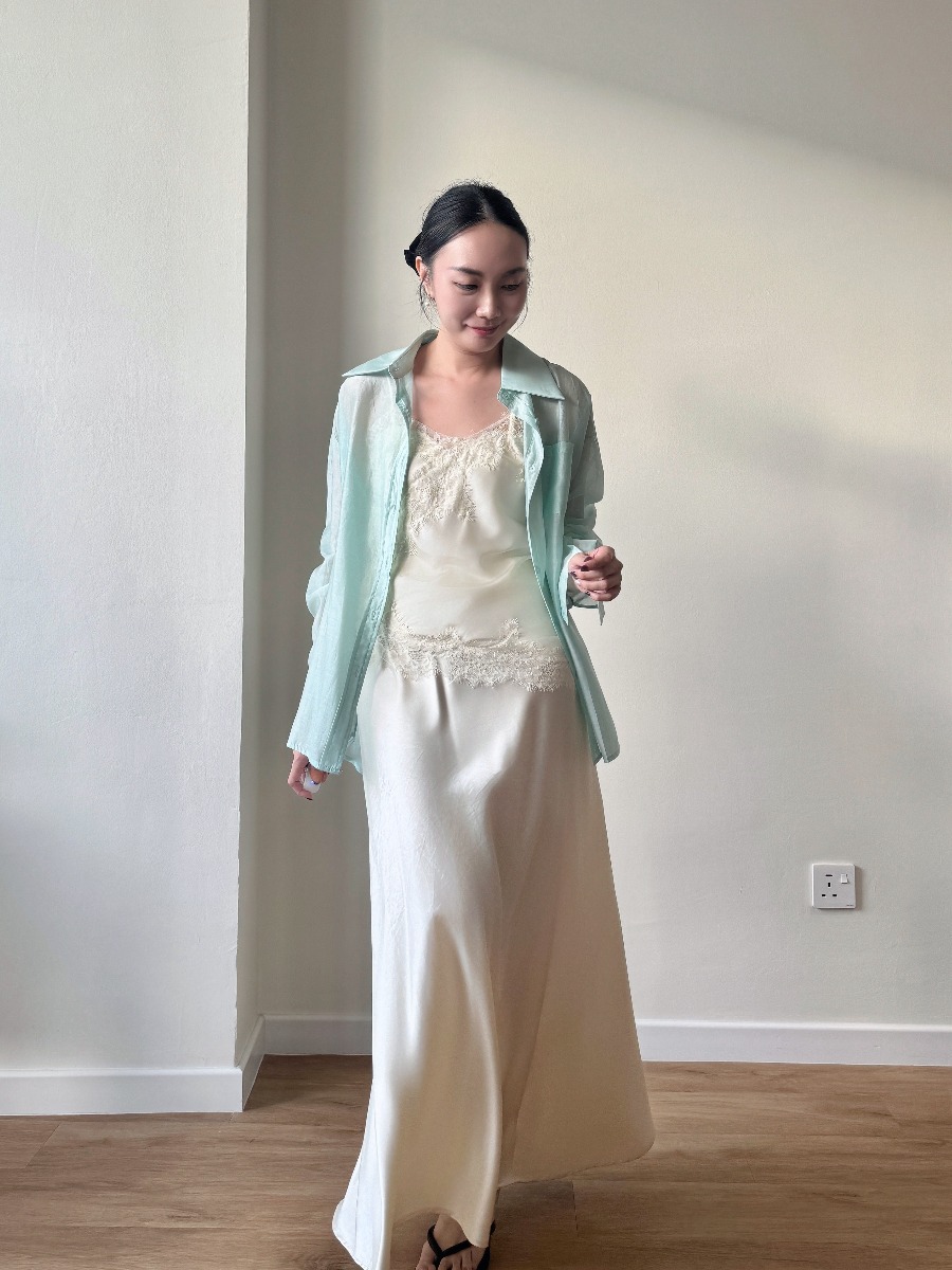 Renzo Tencel Sheer Shirt