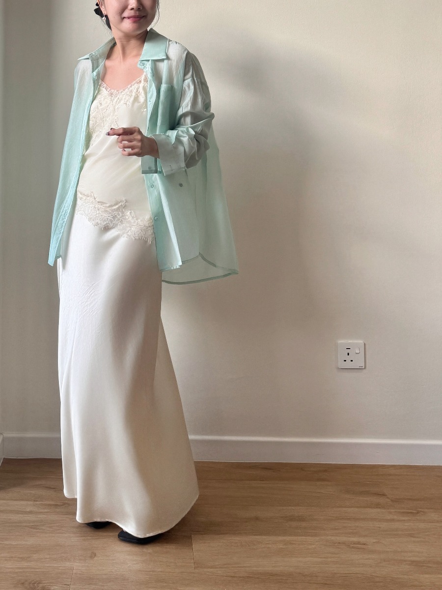 Renzo Tencel Sheer Shirt