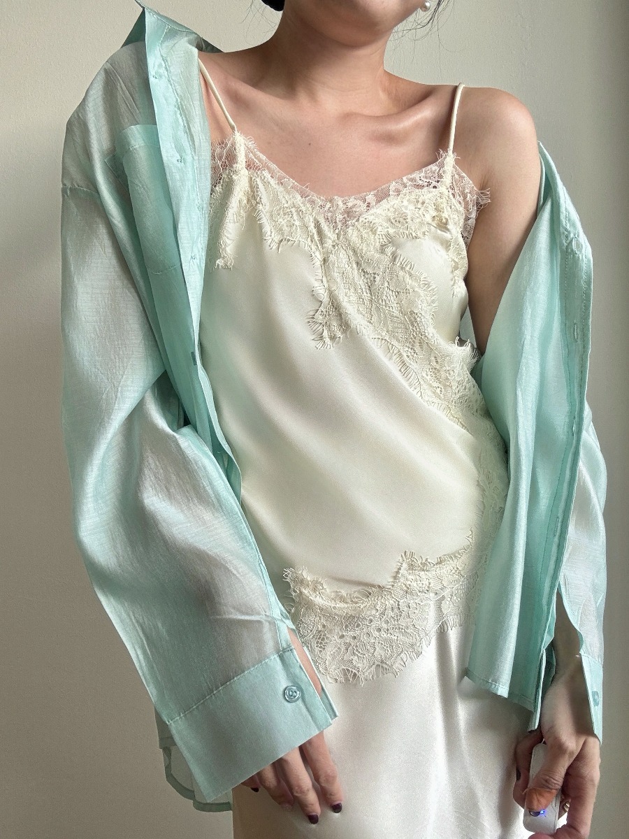 Renzo Tencel Sheer Shirt