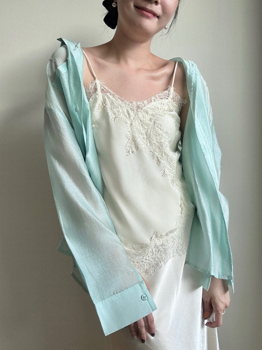 Renzo Tencel Sheer Shirt