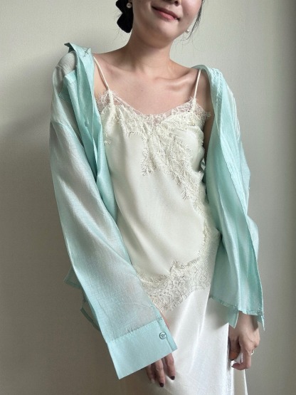 Renzo Tencel Sheer Shirt