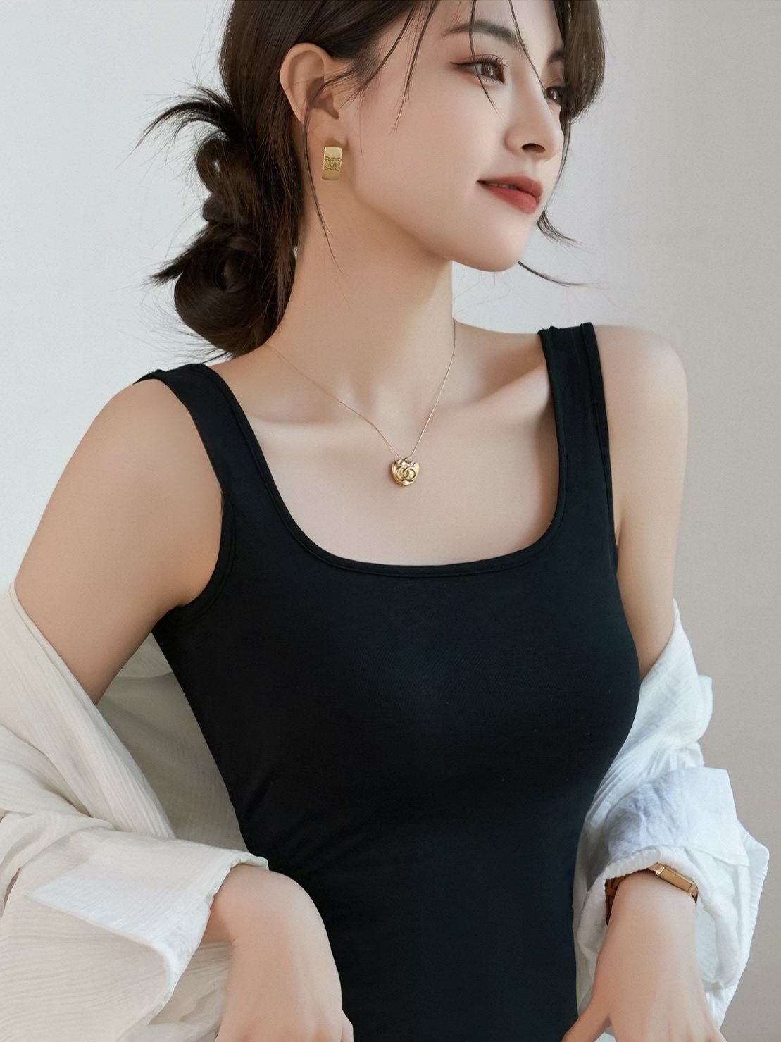 Dixie Low Back Padded Top