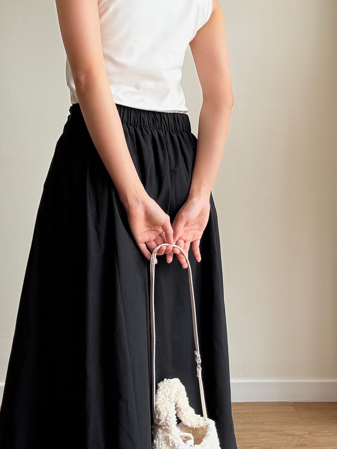 Venus Smocked Waist Maxi Skirt