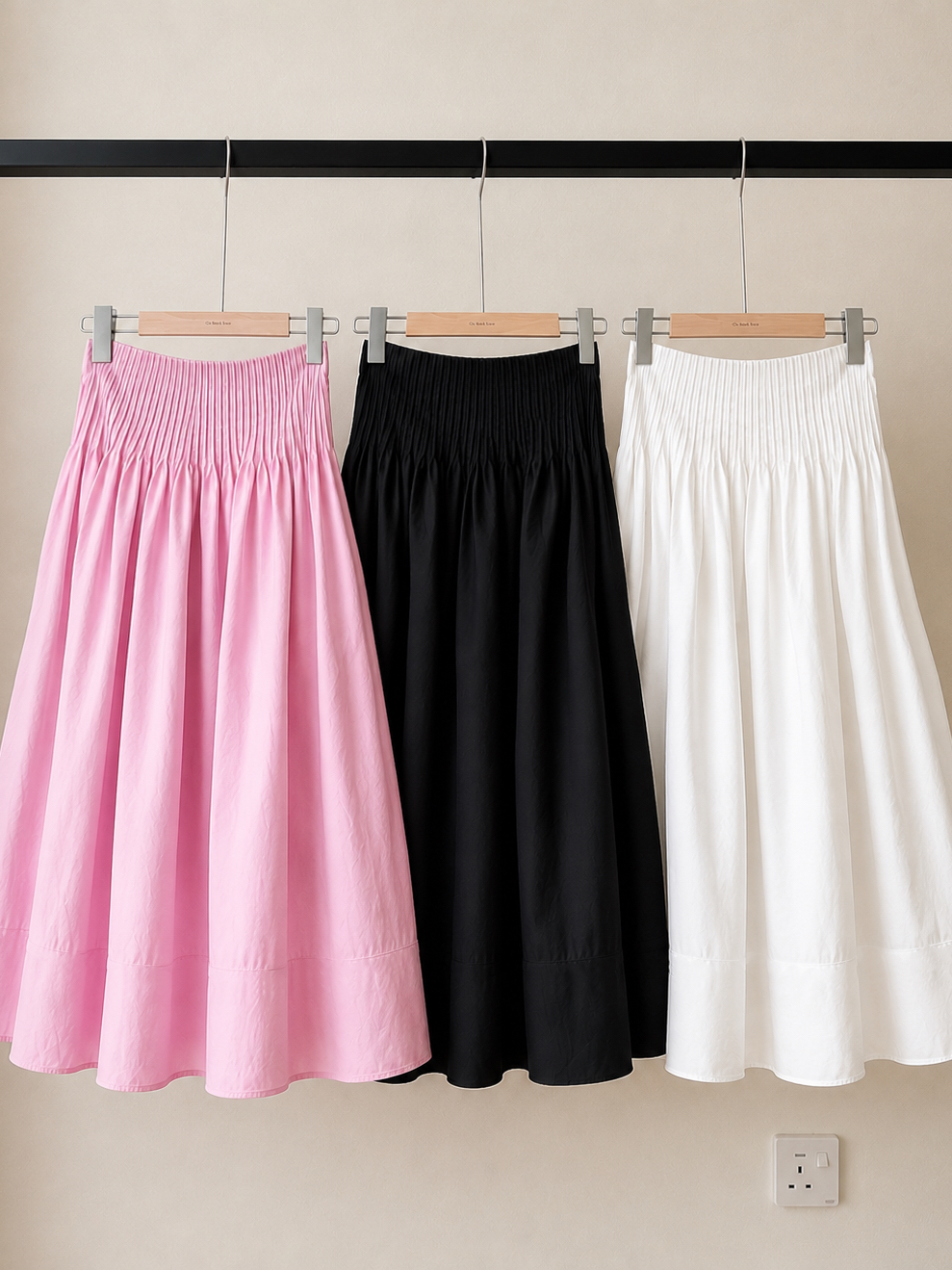 Venus Smocked Waist Maxi Skirt