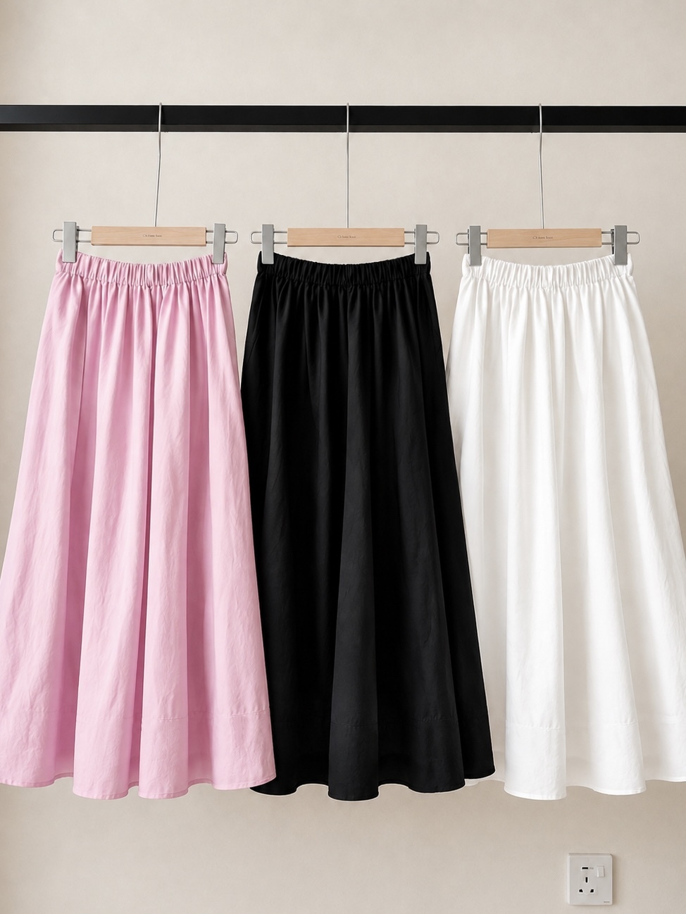 Venus Smocked Waist Maxi Skirt