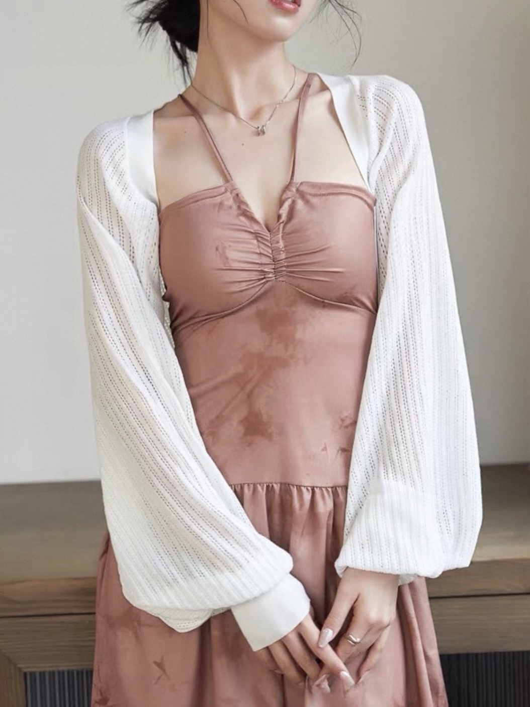 Dosia Sheer Lightweight Cardigan