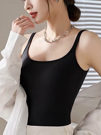 Duffie Scoop Neck Padded Top