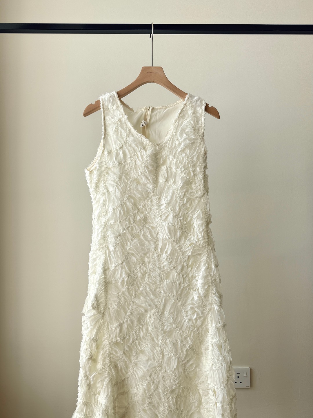 Camilly Pedal Textured Delicate Dress