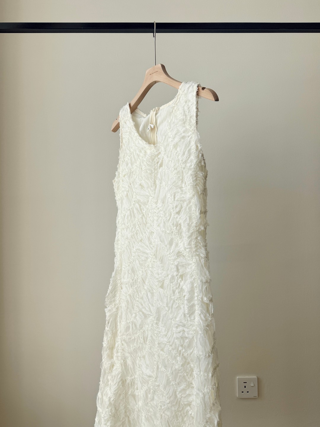 Camilly Pedal Textured Delicate Dress