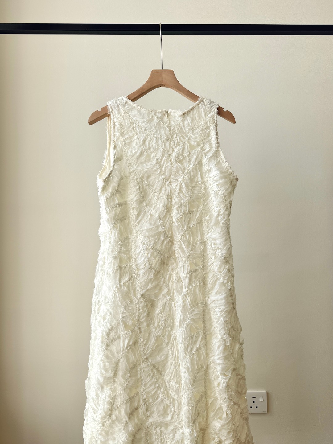 Camilly Pedal Textured Delicate Dress
