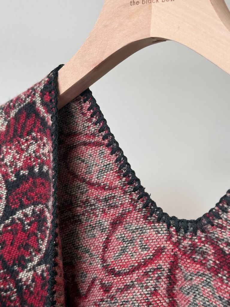 Rosetti Two-Sided Color Block Shawl Wrap