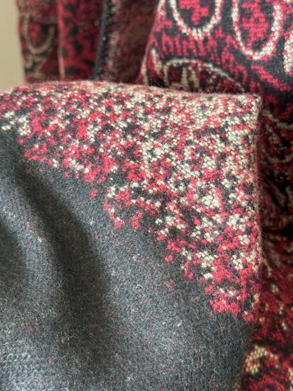 Rosetti Two-Sided Color Block Shawl Wrap