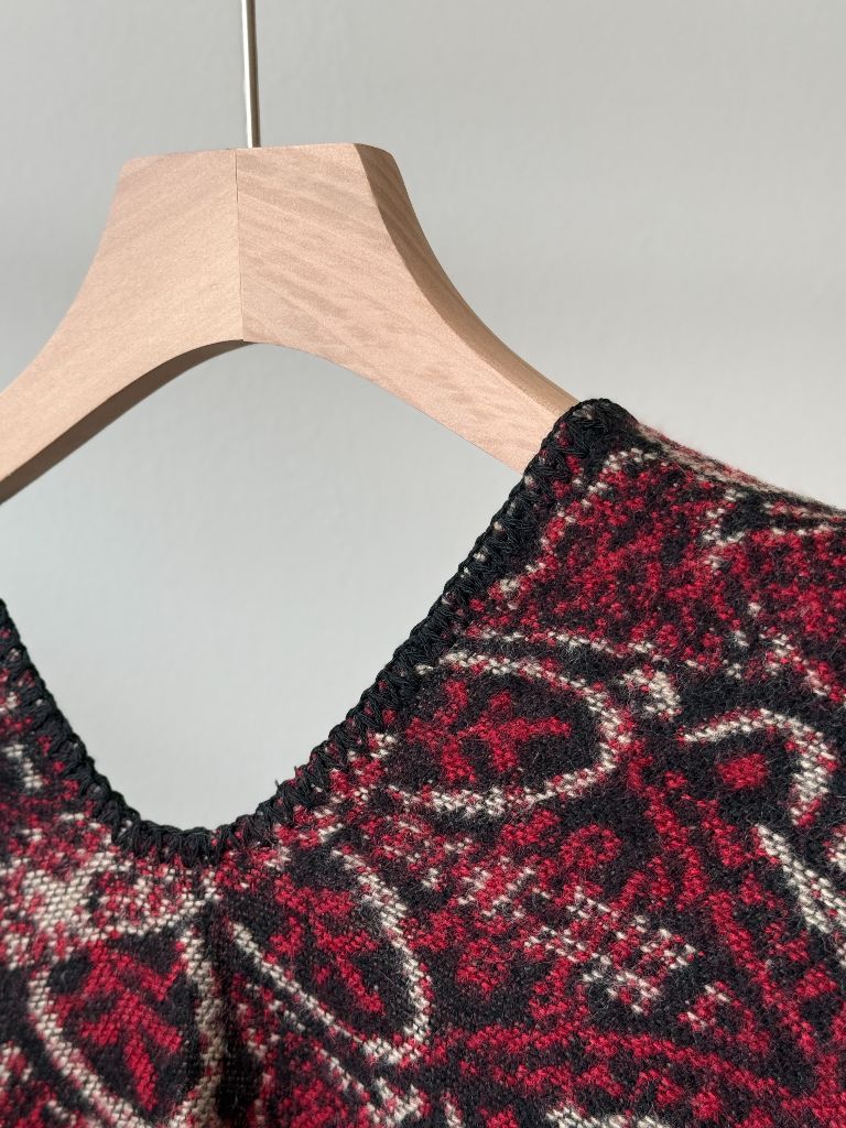 Rosetti Two-Sided Color Block Shawl Wrap