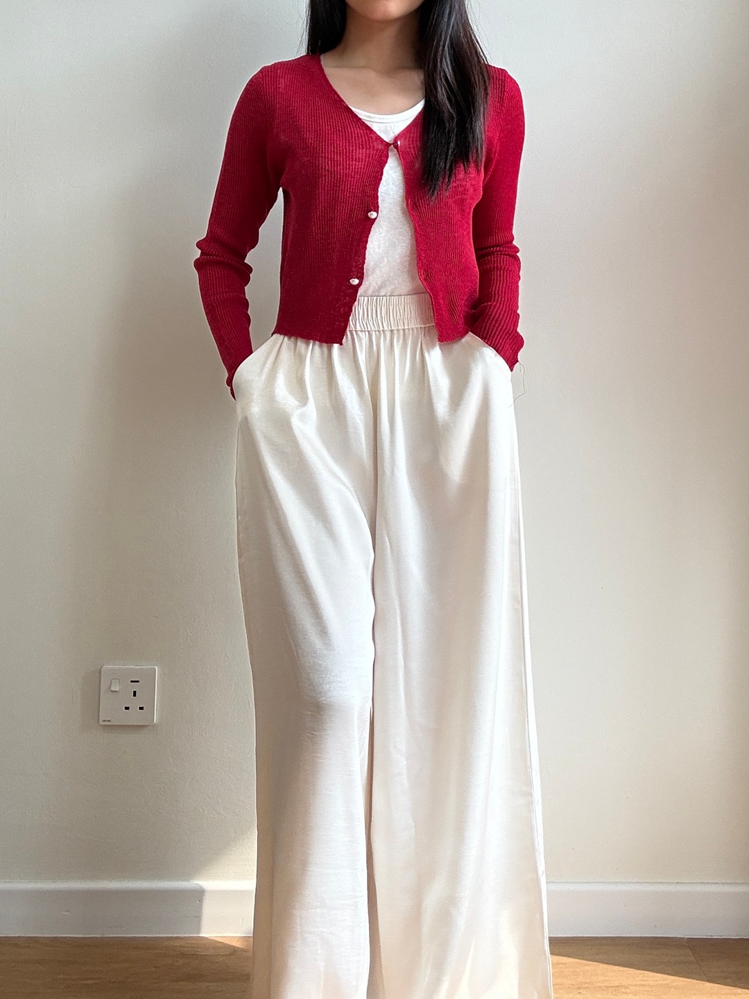 Ling Feng Satin Culottes
