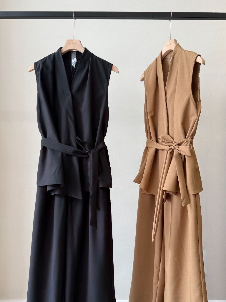 Brandy V-Neck Top & Pants Set