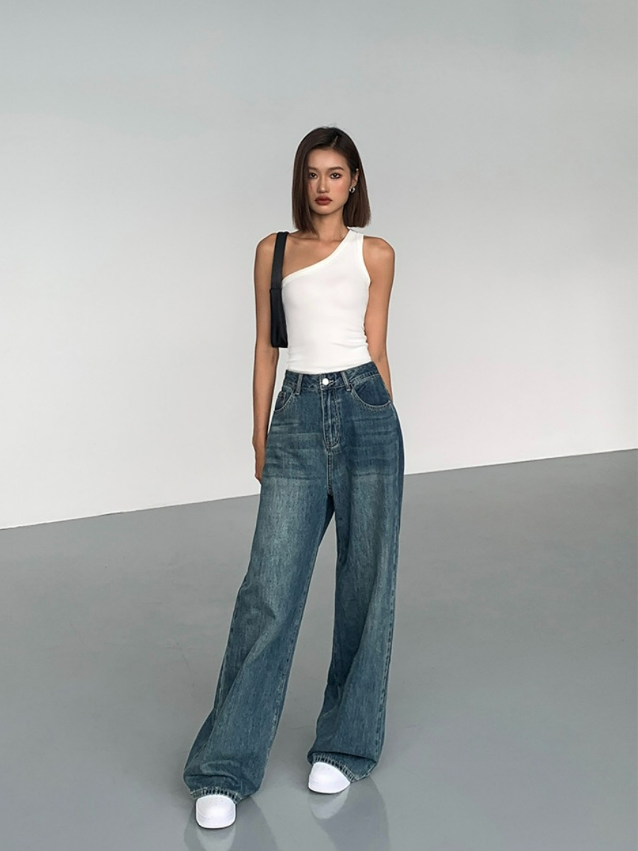 Jen One Shoulder Knit Top-The Black Bow-