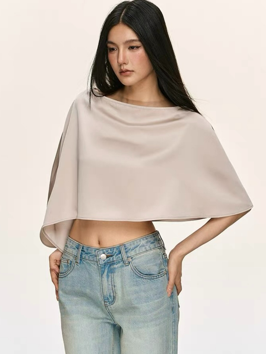 Octavia Flare Cape Shawl