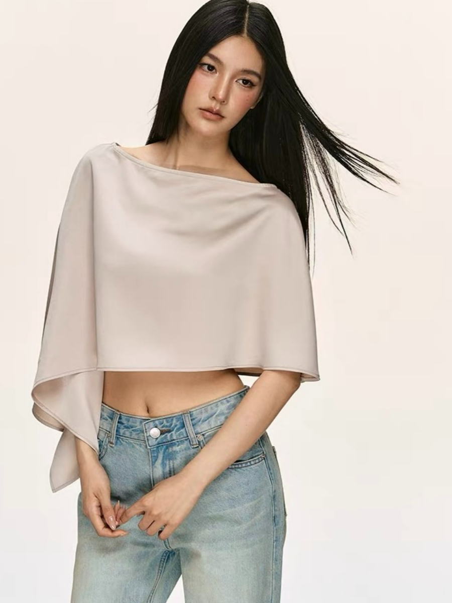 Octavia Flare Cape Shawl