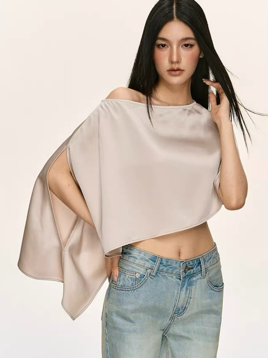 Octavia Flare Cape Shawl