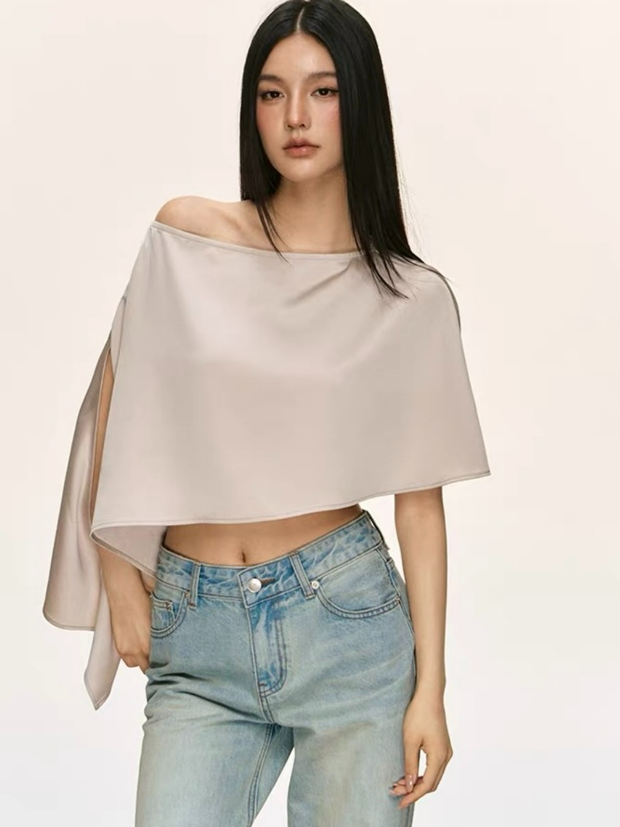 Octavia Flare Cape Shawl
