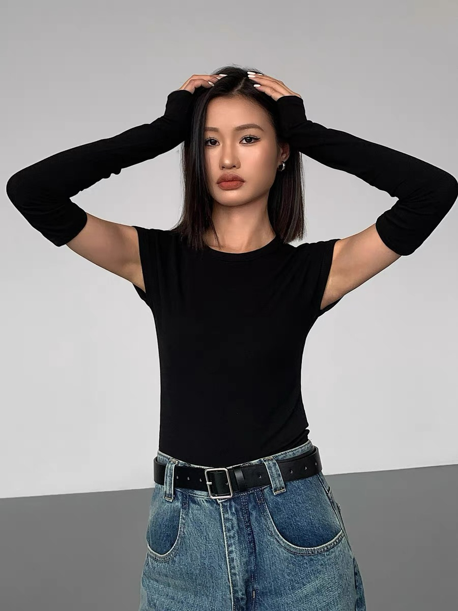 Janiya Cap Sleeve Top-The Black Bow-