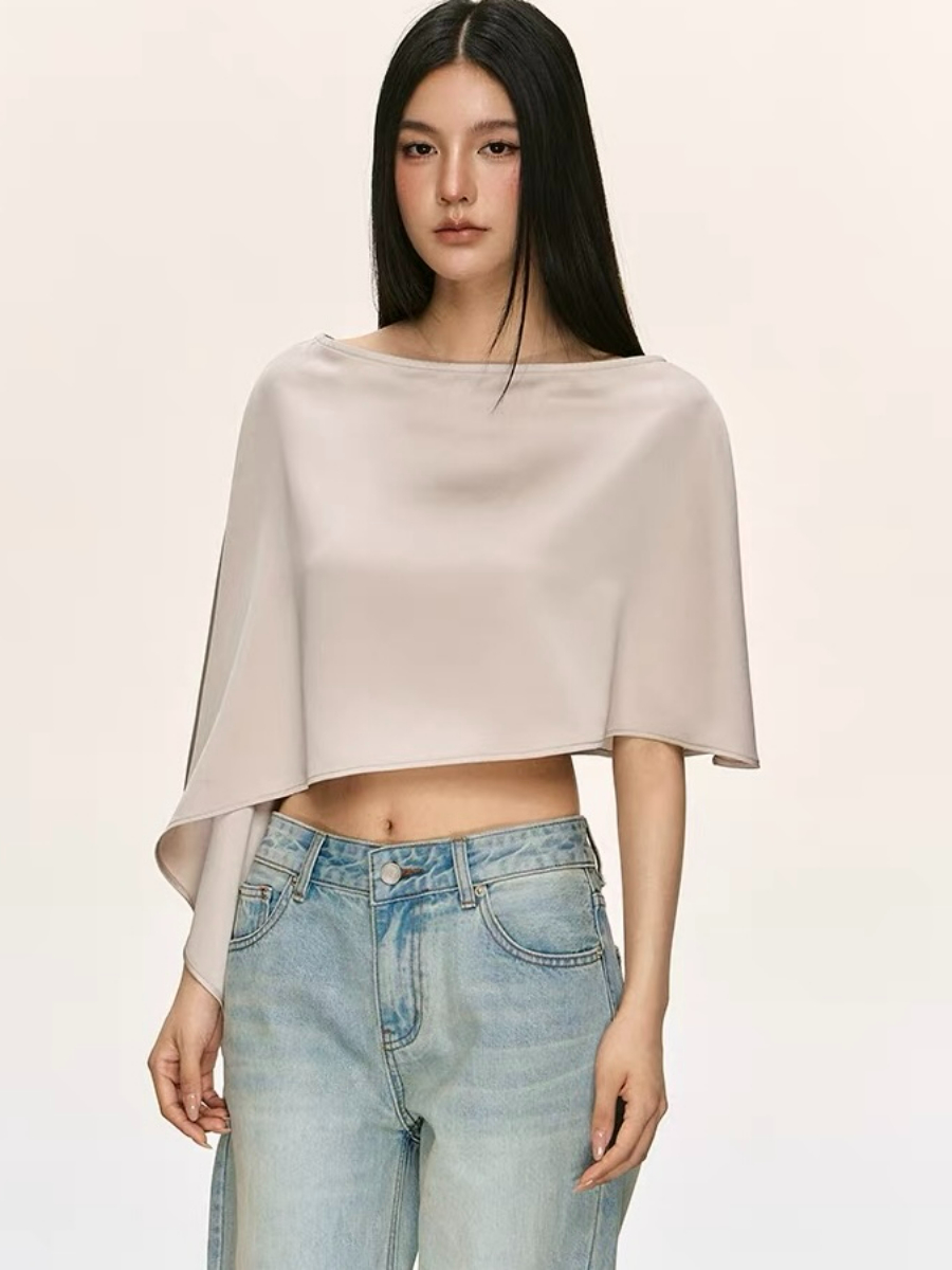 Octavia Flare Cape Shawl