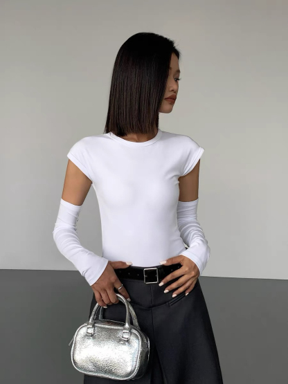 Janiya Cap Sleeve Top-The Black Bow-