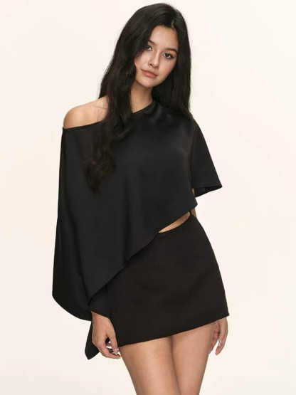 Octavia Flare Cape Shawl