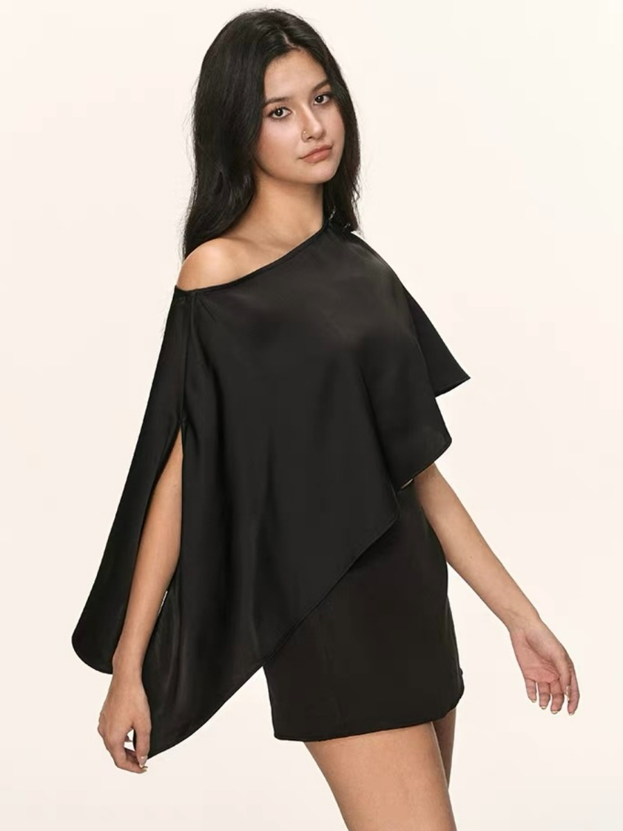 Octavia Flare Cape Shawl