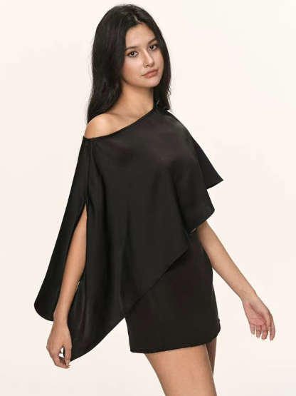 Octavia Flare Cape Shawl