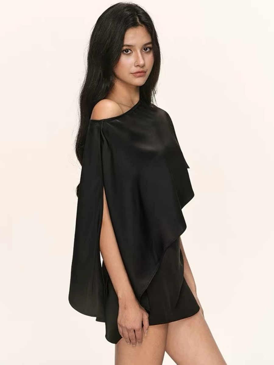 Octavia Flare Cape Shawl