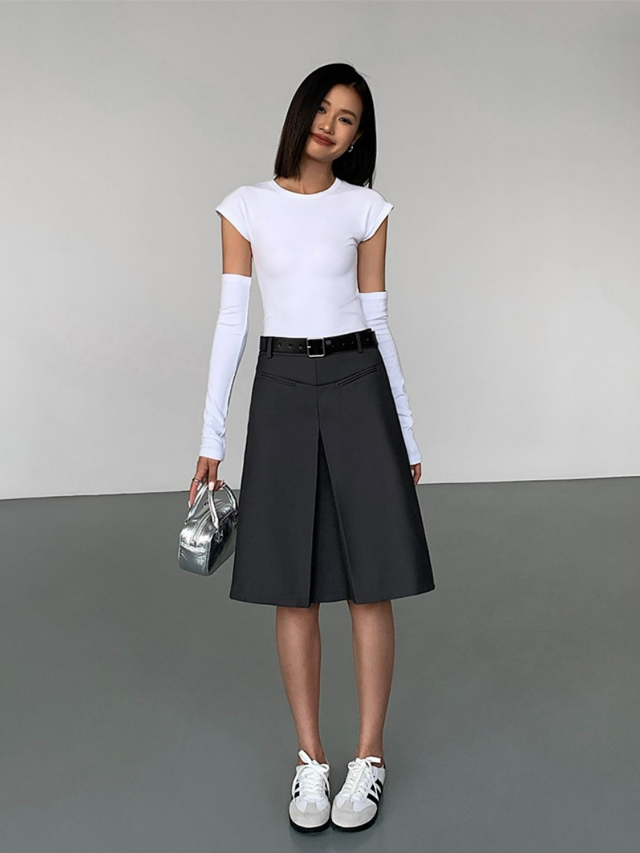 Janiya Cap Sleeve Top-The Black Bow-