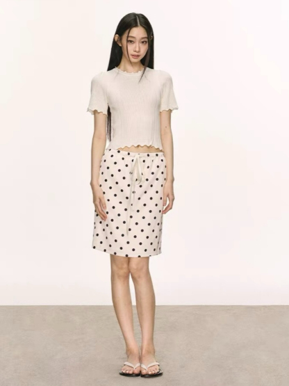 Opheria Ruffle Trim Blouse