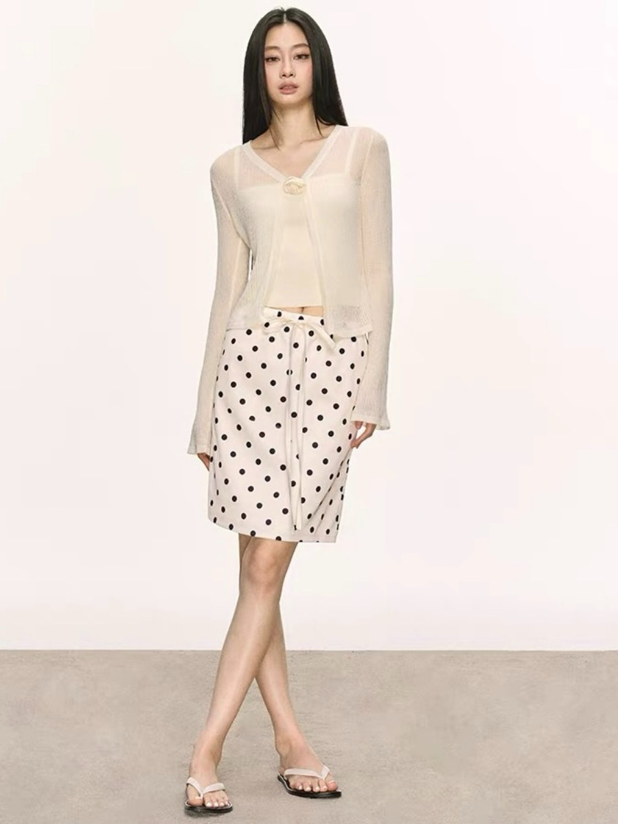 Onyx Sheer Cardigan & Cami Top (Sold Seperately)