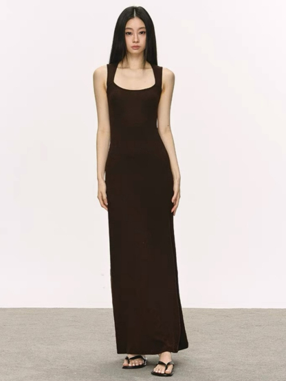 Opal Queen Anne Collar Maxi Dress