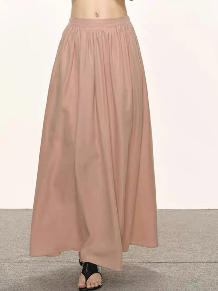 Defne Tencel Top & Skirt Set