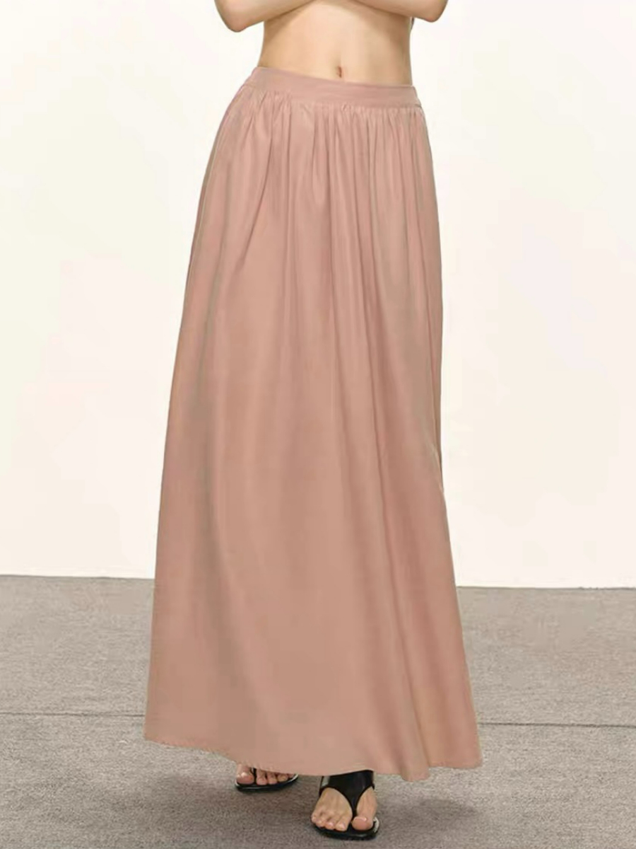 Defne Tencel Top & Skirt Set