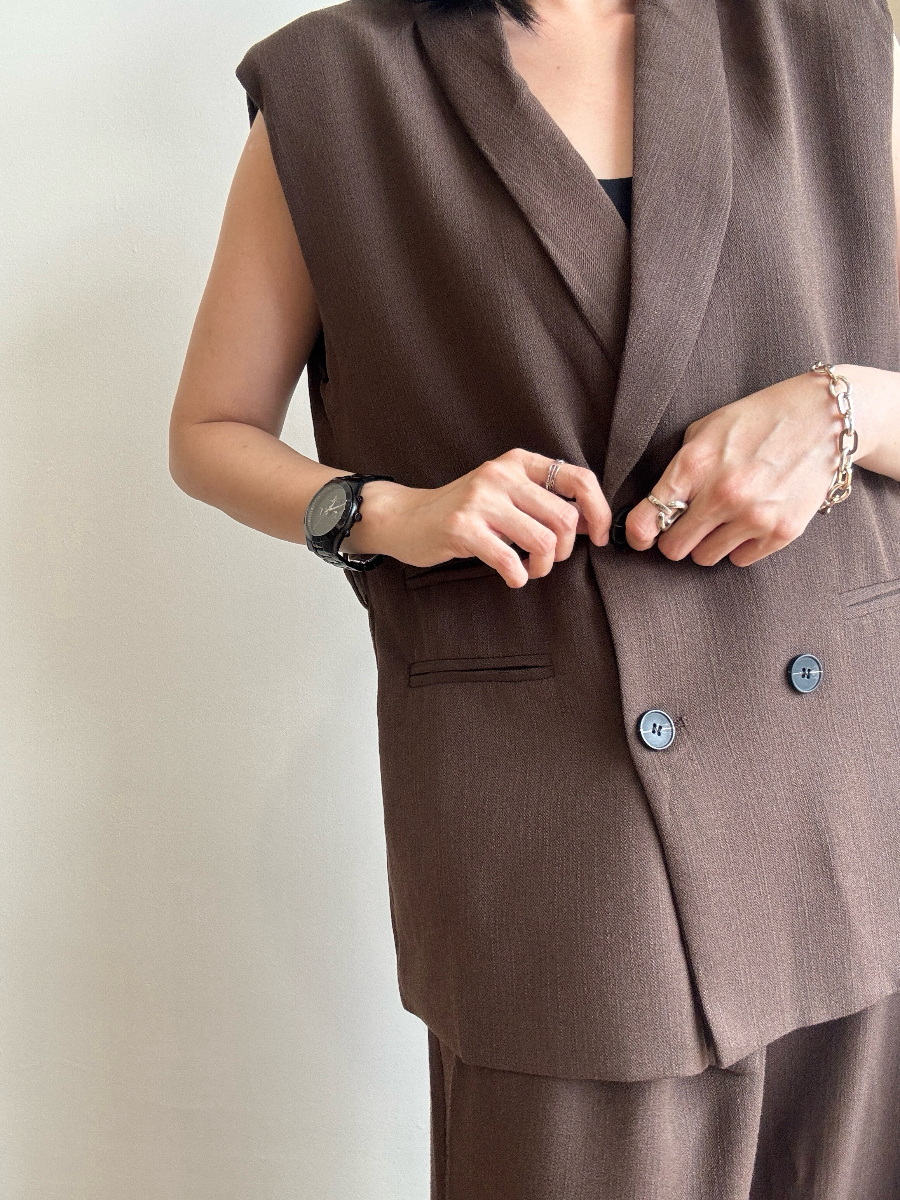 Lekany Padded Shoulder Vest & Pants Set (POS)