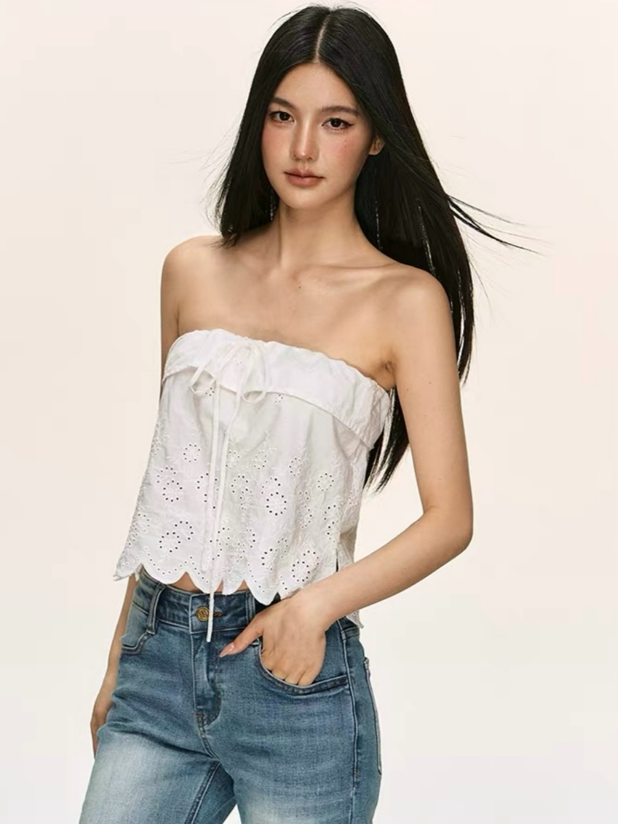 Oona Crochet Tub Top