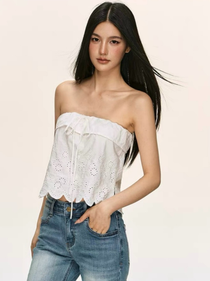 Oona Crochet Tub Top