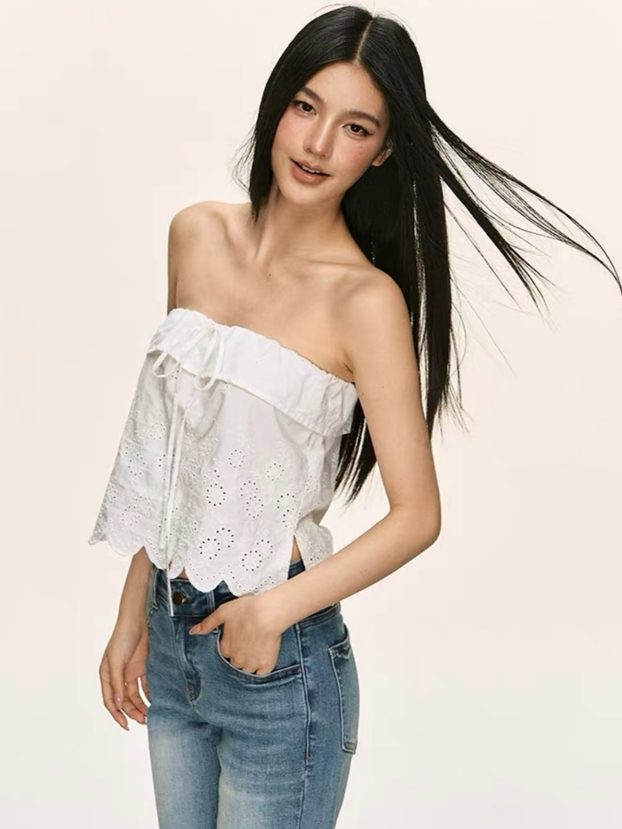 Oona Crochet Tub Top