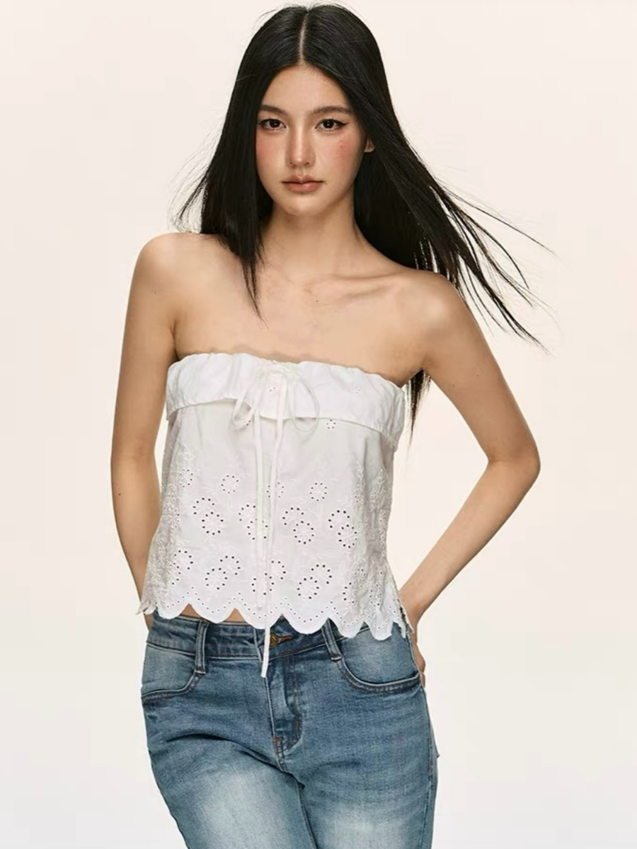 Oona Crochet Tub Top