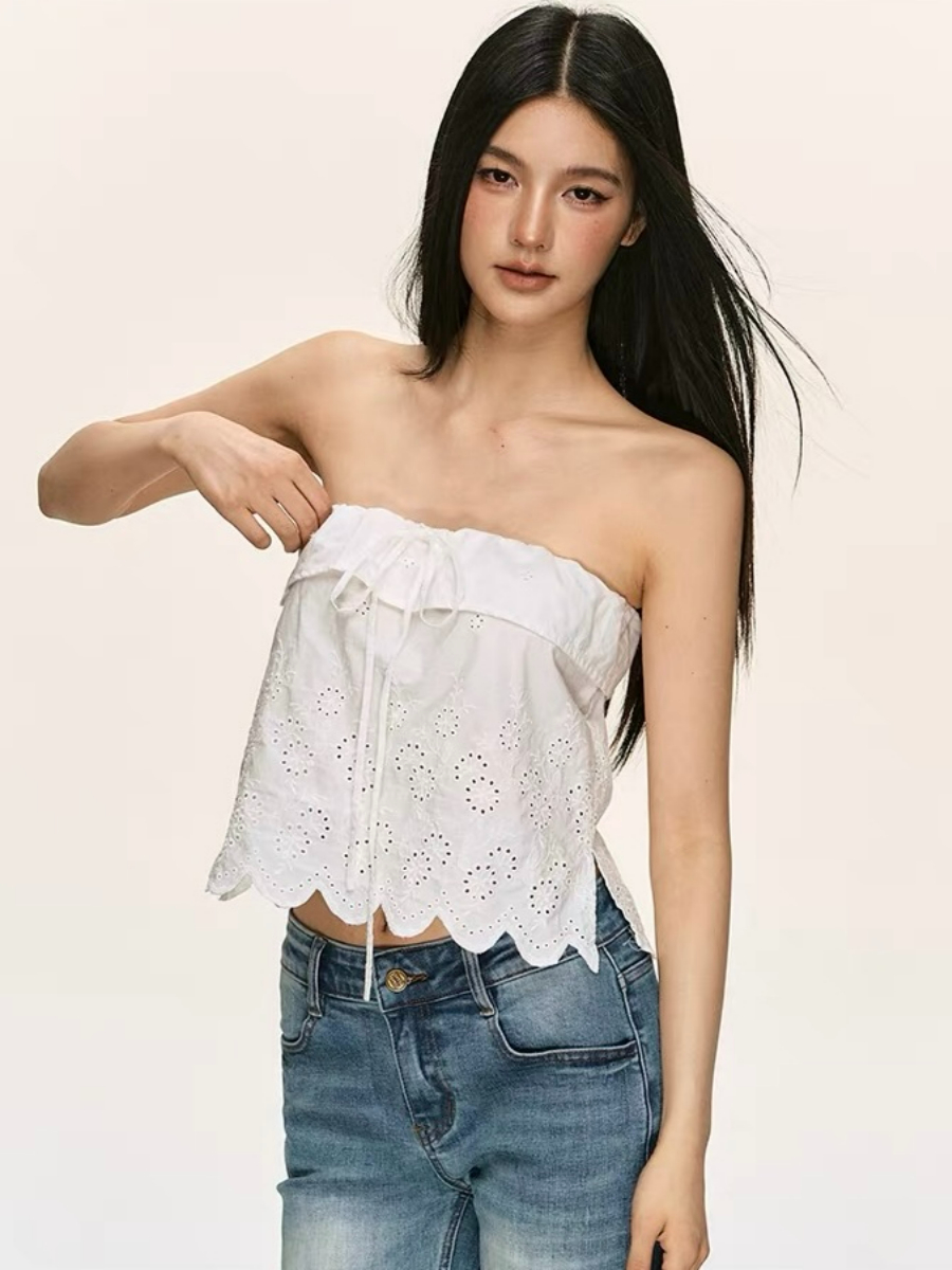 Oona Crochet Tub Top
