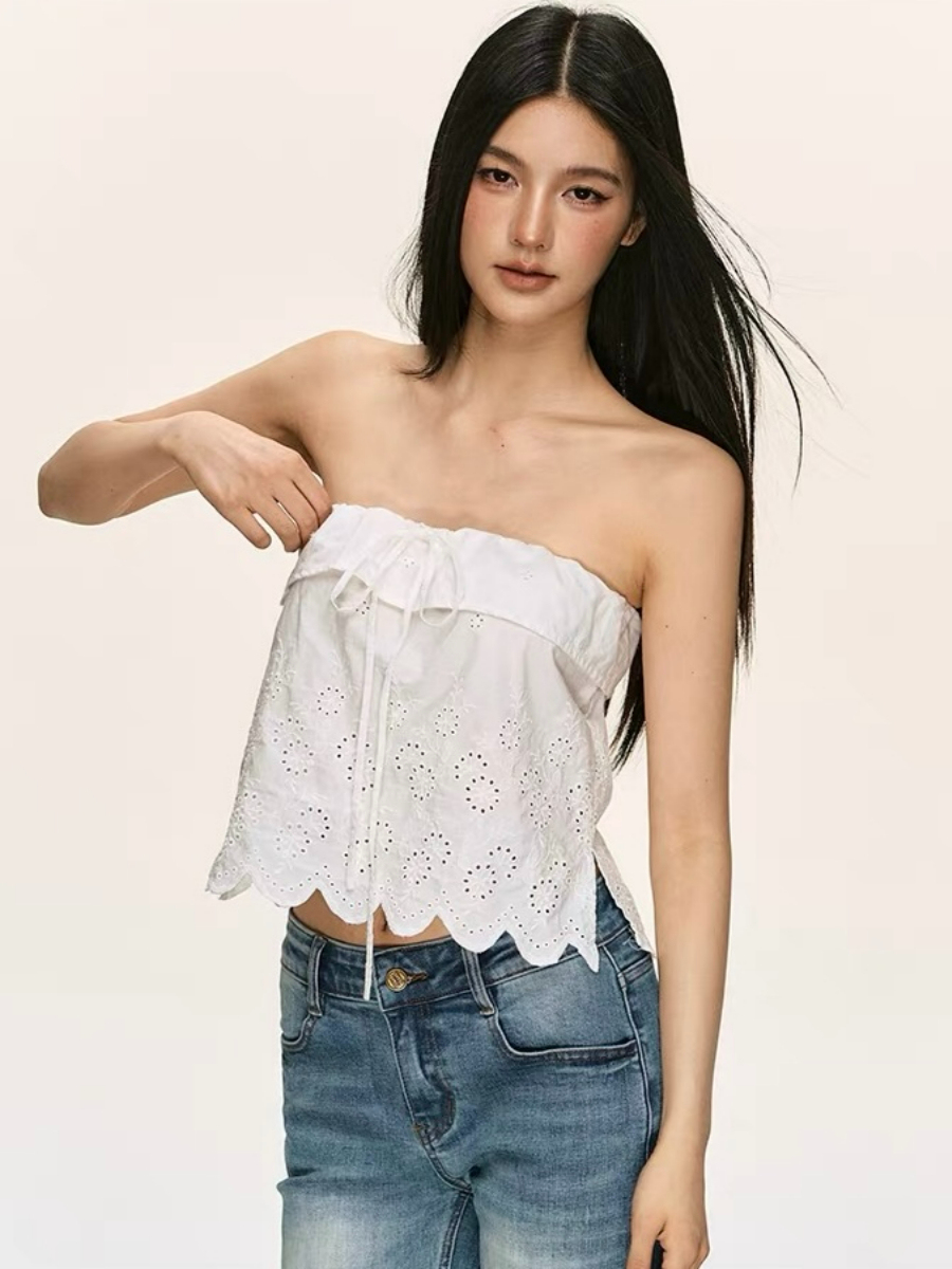 Oona Crochet Tub Top