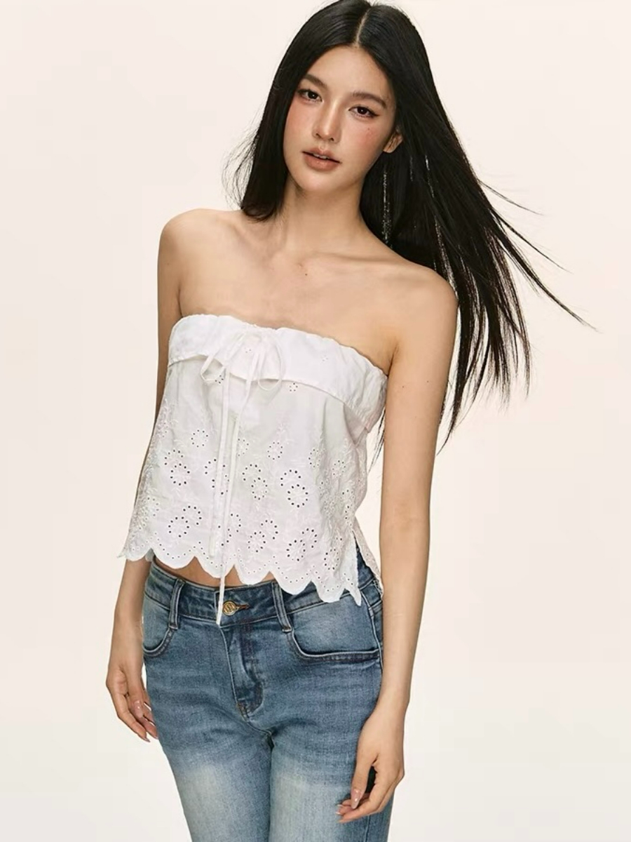 Oona Crochet Tub Top