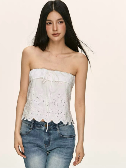 Oona Crochet Tub Top