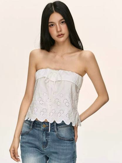 Oona Crochet Tub Top