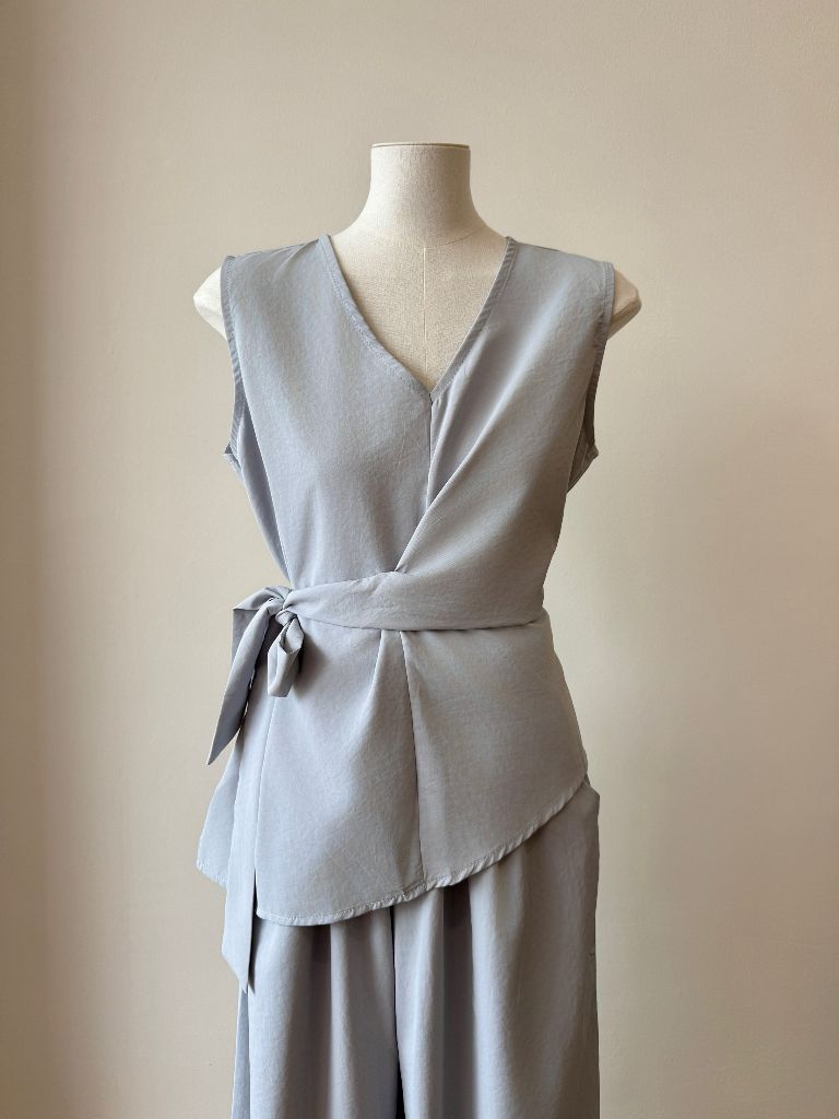 Brandon V-Neck Top & Pants Set